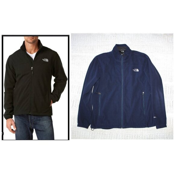 The North Face Blue Windwall men Jacket Size XL full zip up Winter Long sleeves - Picture 1 of 11